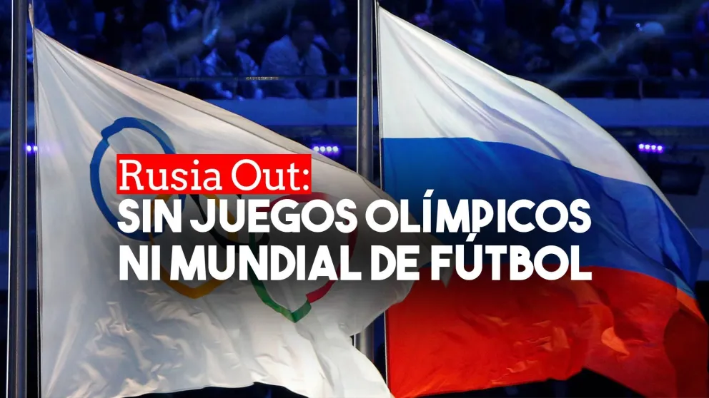 Rusia fue excluída de los Juegos Olímpicos de Tokio por dopaje positivo