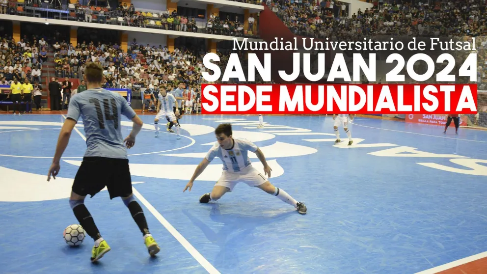 El Mundial de Futsal universitario se jugará en San Juan