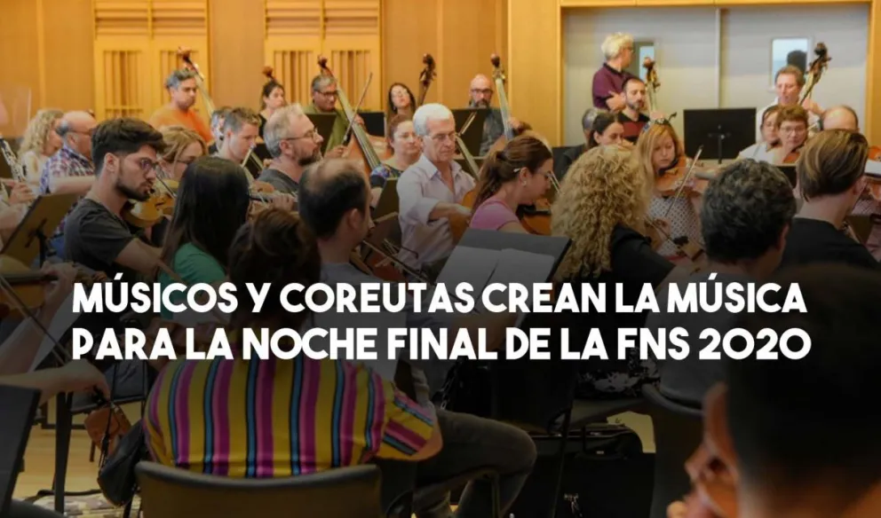 Más de 200 personas participan de la grabación de la música del Espectáculo Final de Evolución
