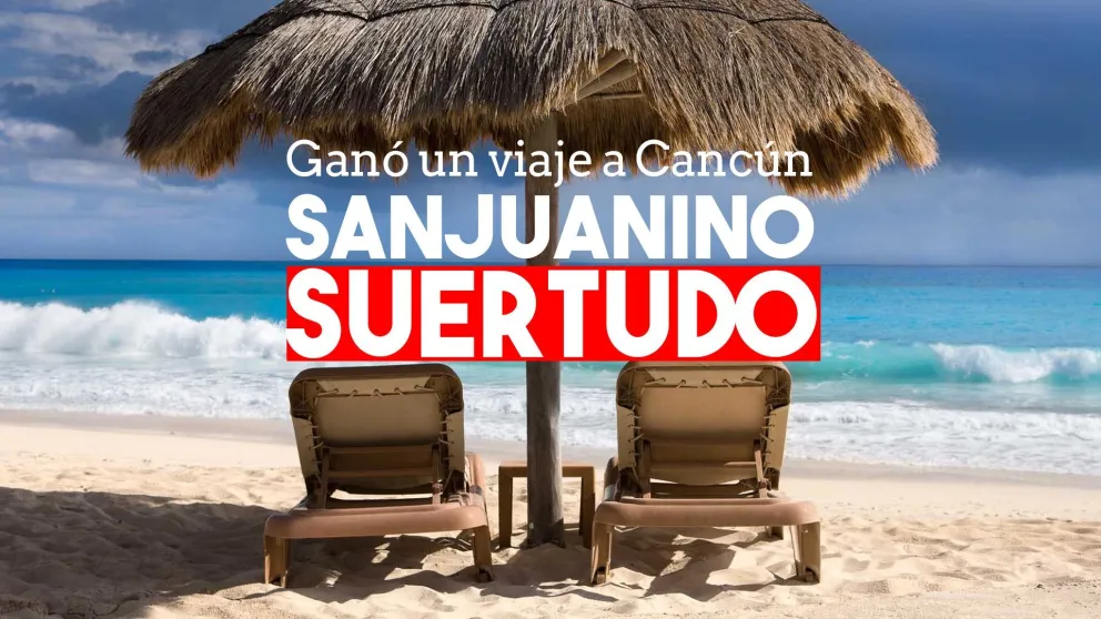 Un sanjuanino participó de un concurso por internet y ahora se va a Cancún gratis