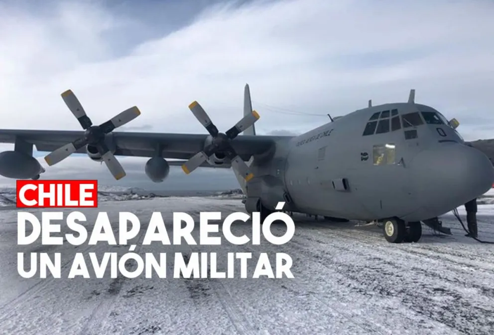 Desapareció un avión militar en Chile y lo declararon como "siniestrado"