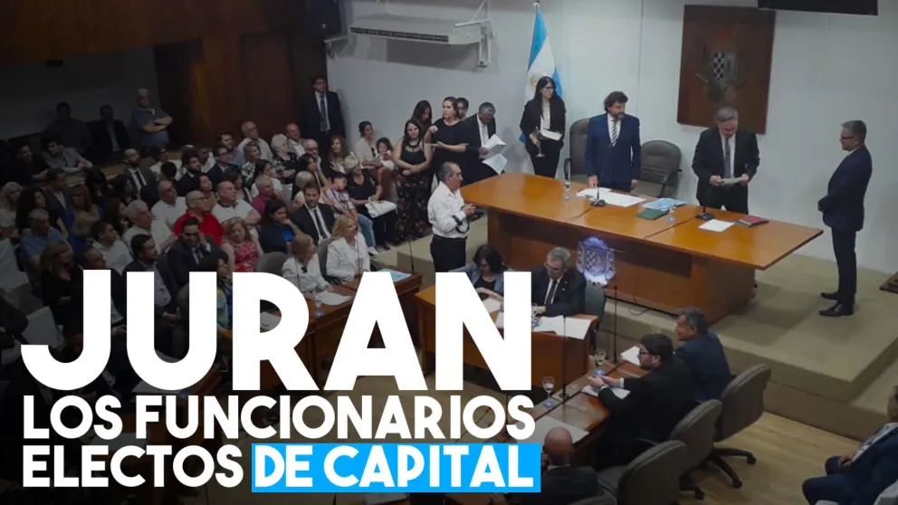 Juran las nuevas autoridades de Capital