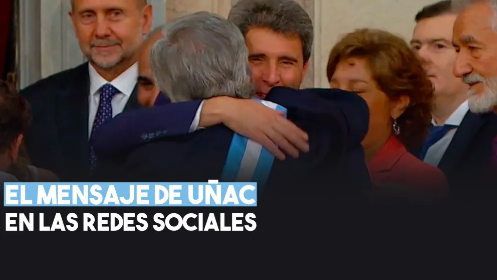 El mensaje de Uñac en las redes sobre la asunción de Alberto Fernández