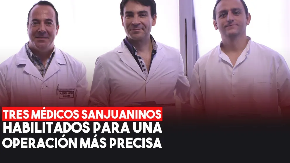 Tres ginecólogos sanjuaninos habilitados para realizar histerectomías laparoscópicas