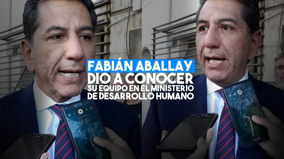 Fabián Aballay: "Me reuní con mi gabinete, hay cambios"