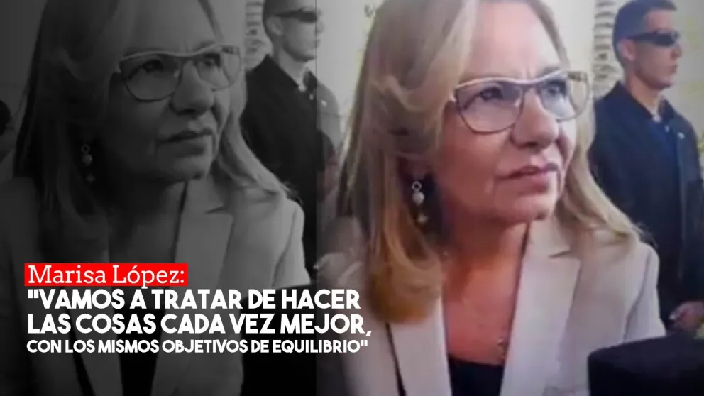 Marisa López: “Vamos a tratar de hacer las cosas cada vez mejor, con los mismos objetivos de equilibrio"