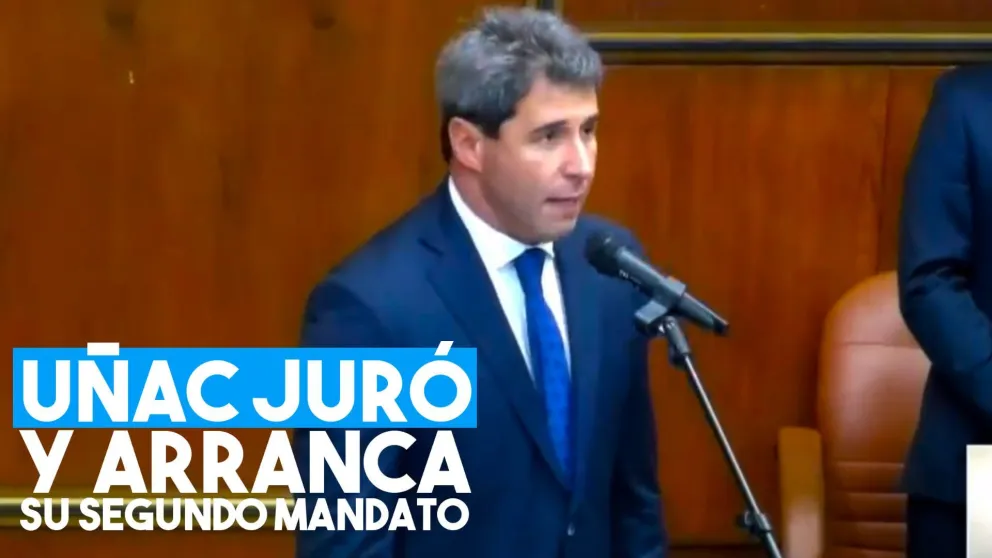 Sergio Uñac asumió su segundo periodo al frente del Ejecutivo
