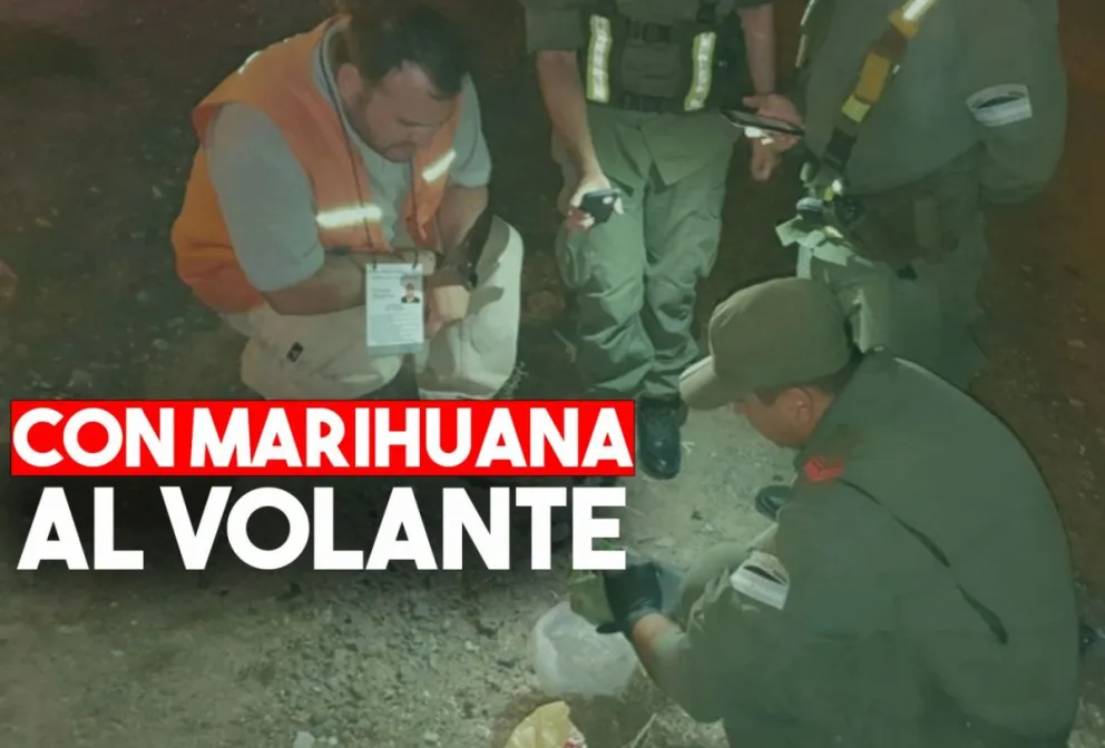 Llevaba marihuana en su auto y lo detuvieron