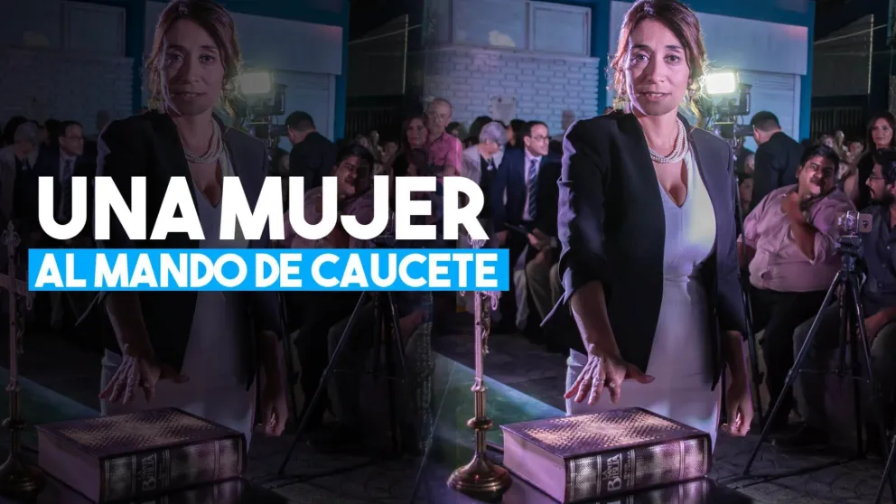 Con una reducción del 30% de la planta política, asumió Romina Rosas