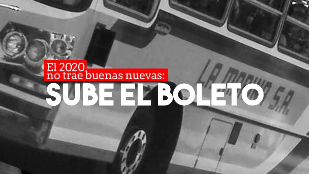 A partir de enero, el boleto costará $29,60