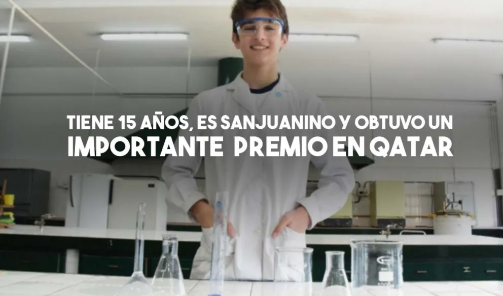 Un sanjuanino en el podio de las Olimpíada Internacional de Ciencias