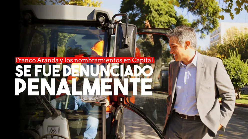 Denunciaron a Franco Aranda penalmente por los nombramientos en Capital