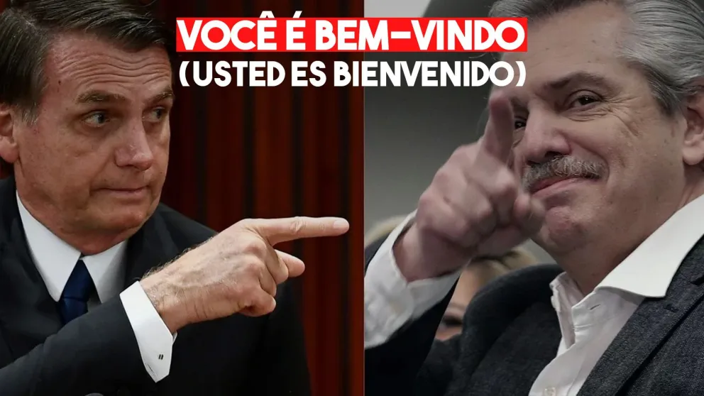Giro de Bolsonaro: dijo que sería una "satisfacción" que Alberto viaje a Brasil