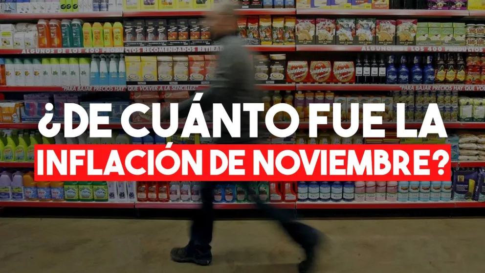 La inflación de noviembre fue de 4,3%