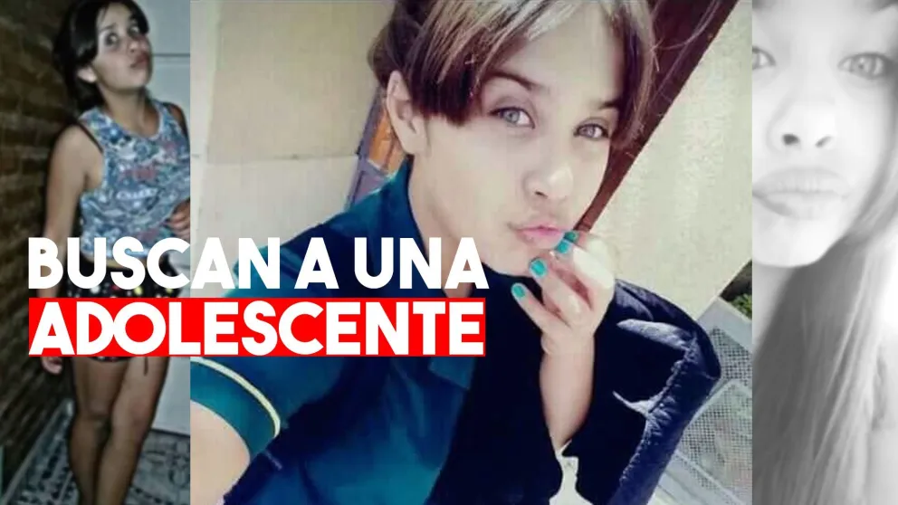 Una adolescente desapareció y su familia la busca