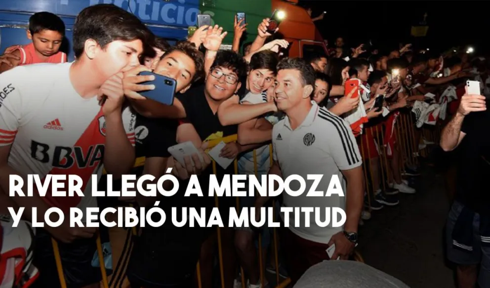 River llegó a Mendoza
