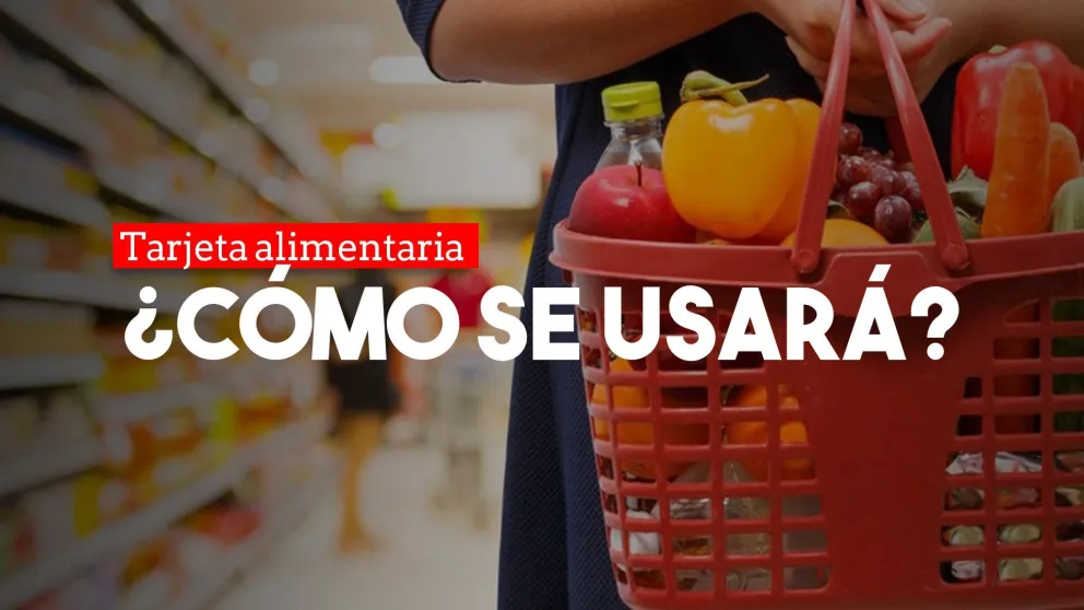 Así será la tarjeta alimentaria que presentará el Gobierno