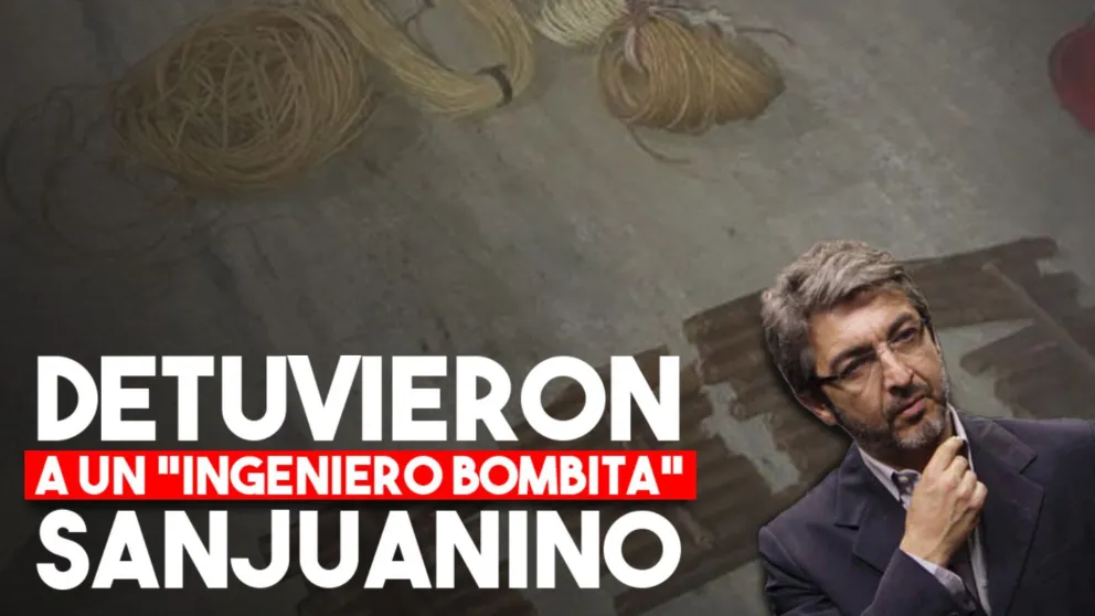 Detuvieron a un ingeniero con explosivos