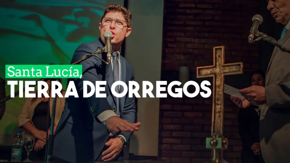 Juan José Orrego asumió en Santa Lucía