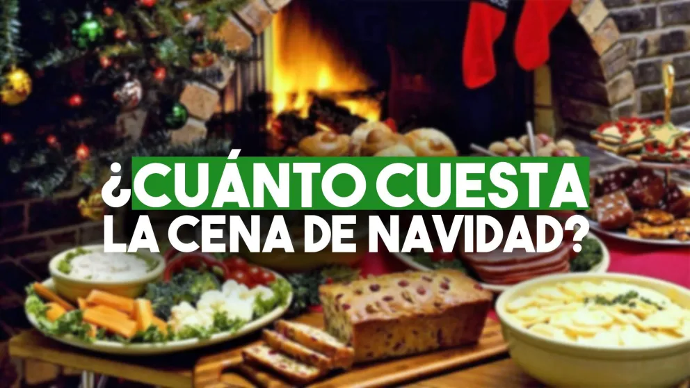 La cena de navidad ronda los $2900