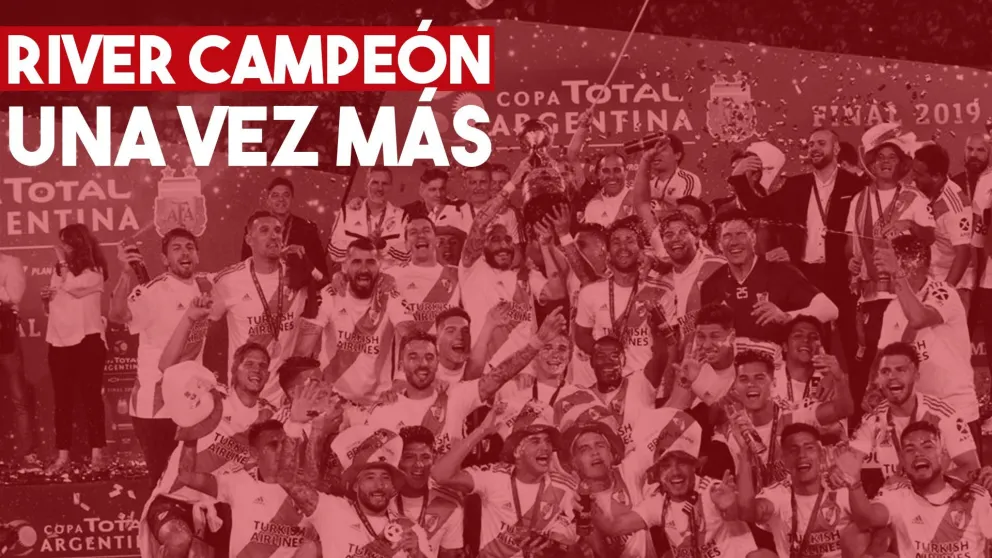 River venció a Central Córdoba y es campeón de la Copa Argentina