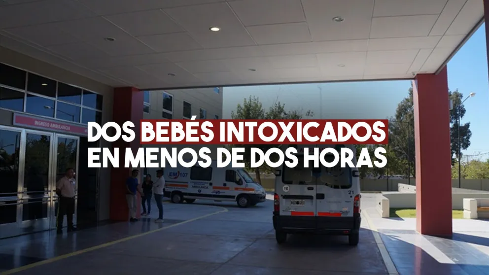 Dos bebés se intoxicaron y terminaron hospitalizados