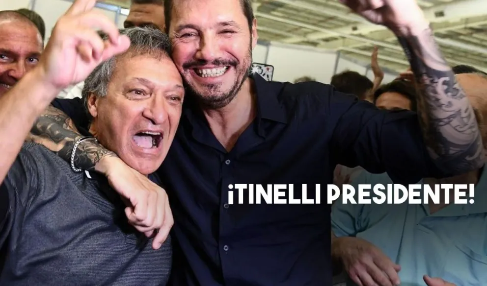 Tinelli arrasó y es presidente de San Lorenzo