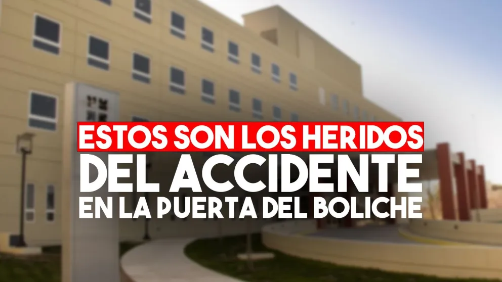 Estos son los heridos del siniestro en la puerta del boliche