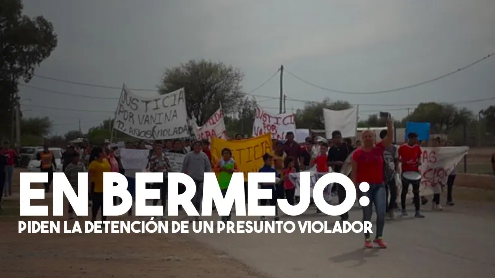 Vecinos de Bermejo cortaron la ruta para pedir la detención de un posible abusador