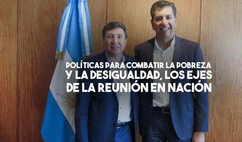 El ministro Aballay mantuvo su primera reunión con autoridades nacionales