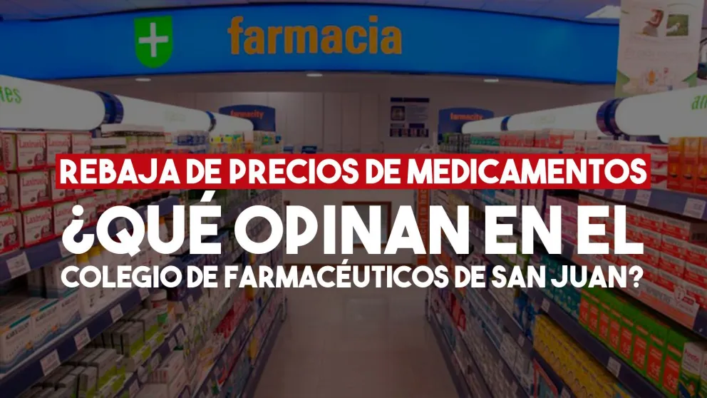 Congelamiento de precios de medicamentos: el Colegio de Farmacéuticos en desacuerdo