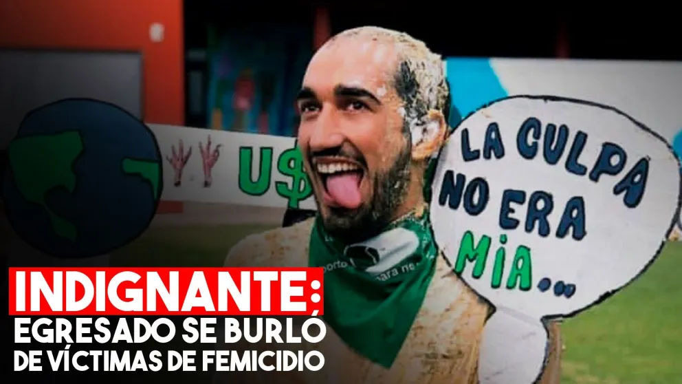 Se recibió y se disfrazó de víctima de femicidio: la universidad abrió un sumario