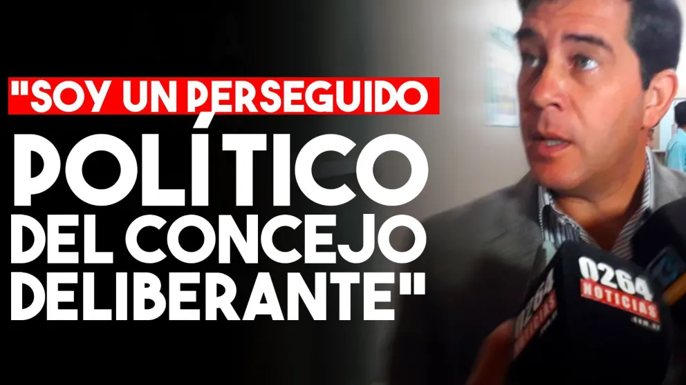 El exintendente de Angaco se abstuvo de declarar ante el juez pero aseguró que es inocente