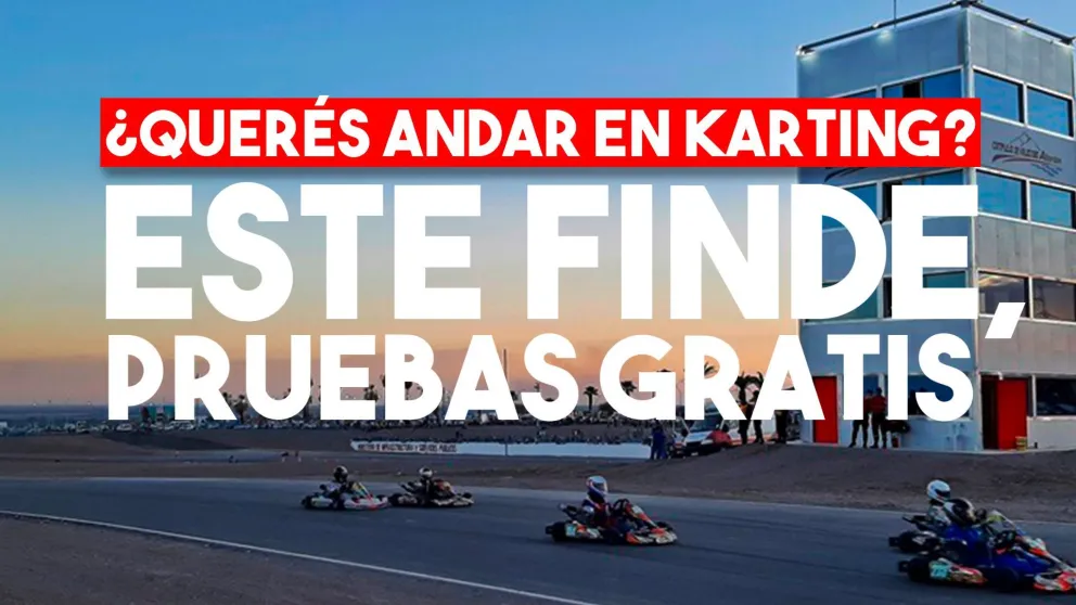 El kartódromo del Villicum tendrá pruebas gratuitas de karting