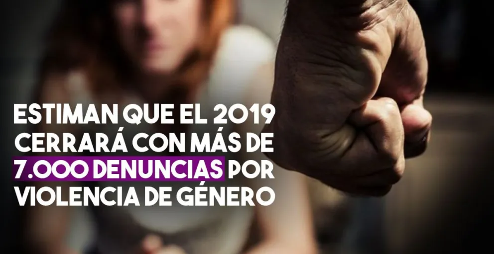 Estiman que las denuncias por violencia de género en 2019 serán más de 7.000