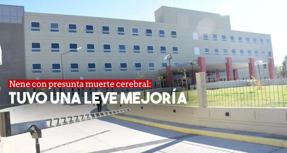 Nene con presunta muerte cerebral: tuvo una leve mejoría