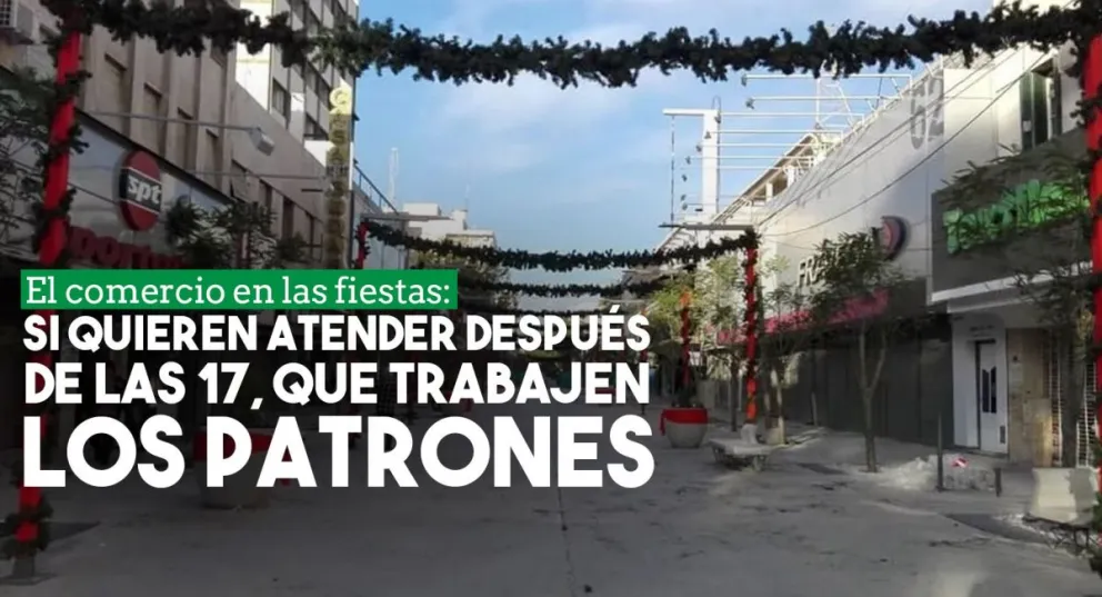 La Subsecretaría de Trabajo controlará que se cumplan los horarios de comercio en las fiestas