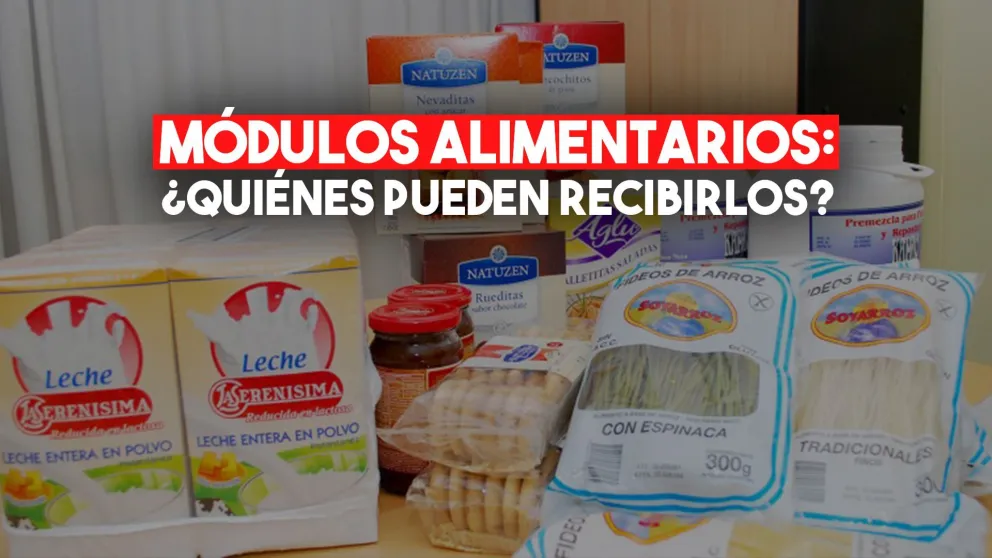 Módulos Alimentarios: ¿cómo y quiénes los reciben?