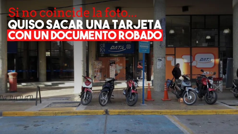 Quiso usar un DNI robado para sacar una tarjeta de crédito en DATA
