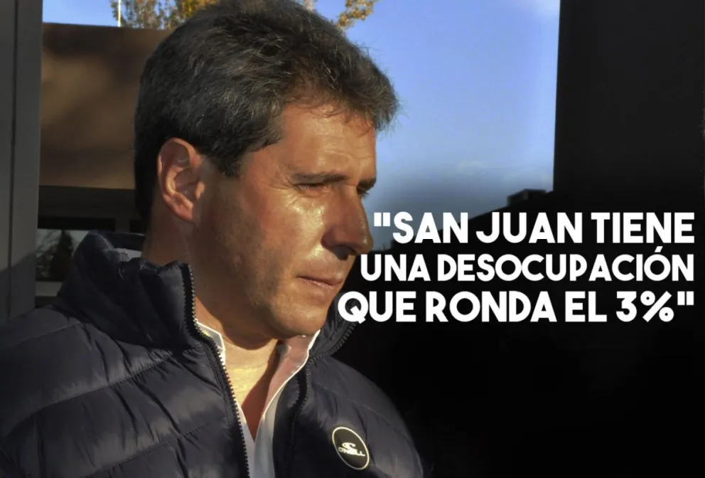 Sergio Uñac: “San Juan tiene una desocupación que ronda el 3%”