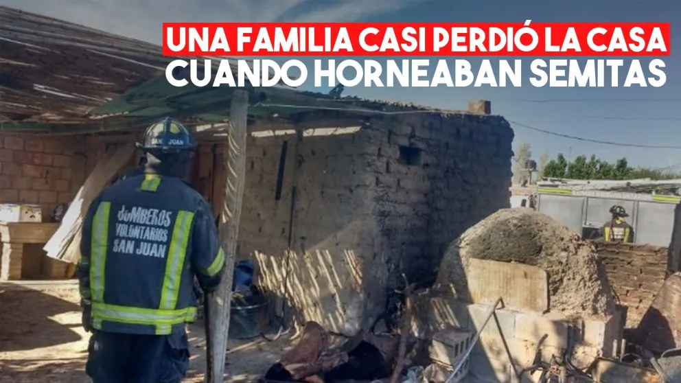Una familia chimbera casi pierde la casa en un incendio cuando hacían semitas