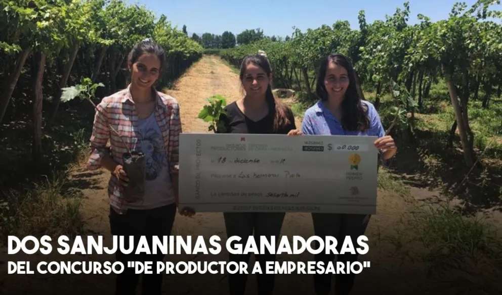 Sanjuaninas ganaron el primer lugar en el concurso “De Productor a Empresario” de la Coviar