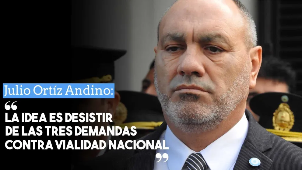 Julio Ortíz Andino: “La idea es desistir de las tres demandas que hay contra Vialidad Nacional”