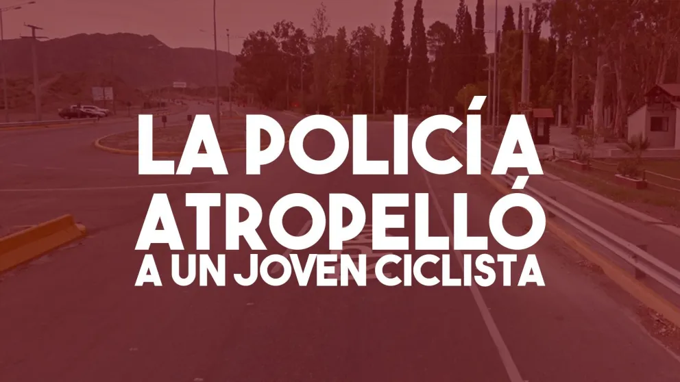 Un patrullero que trasladaba a un preso, atropelló a un niño en bicicleta
