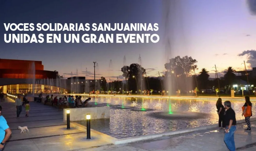 Canta Argentina: artistas solidarios sanjuaninos y un homenaje a la solidaridad