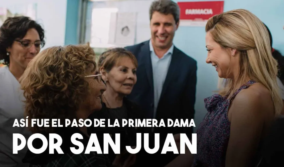 Las actividades de Fabiola Yáñez en la visita a San Juan