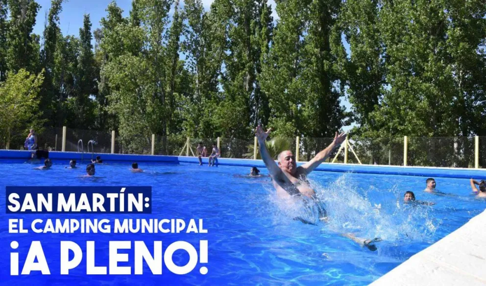 Refacciones y más comodidades para el camping municipal de San Martín