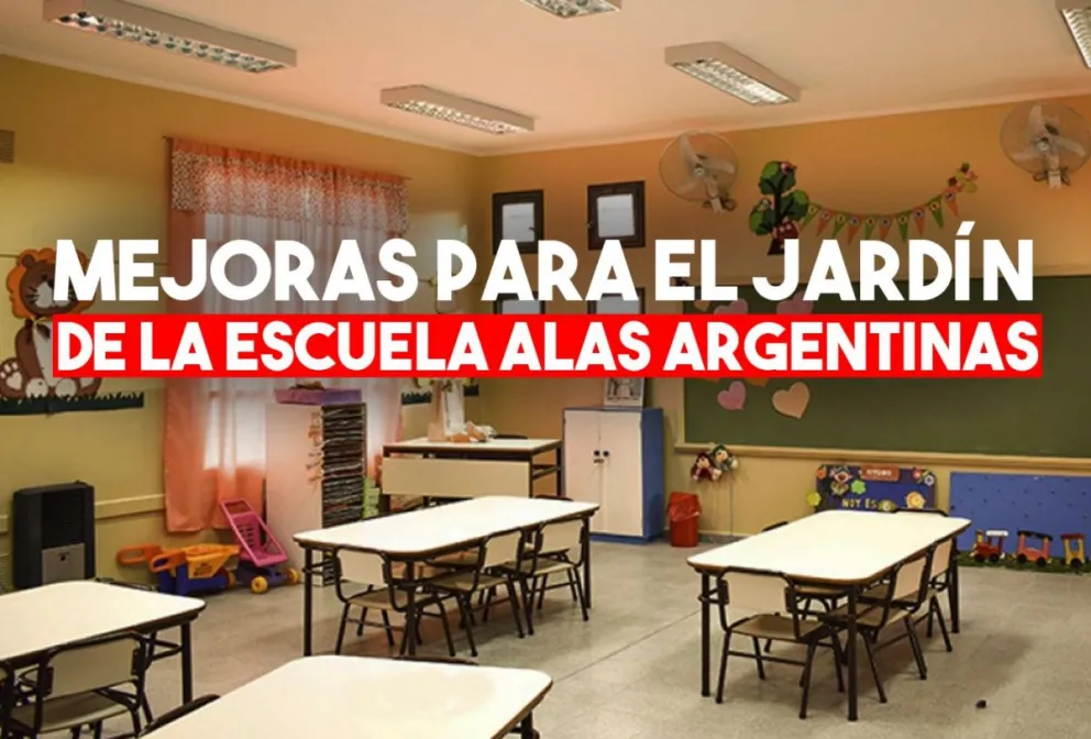 Ampliarán y refaccionarán la Escuela Alas Argentinas