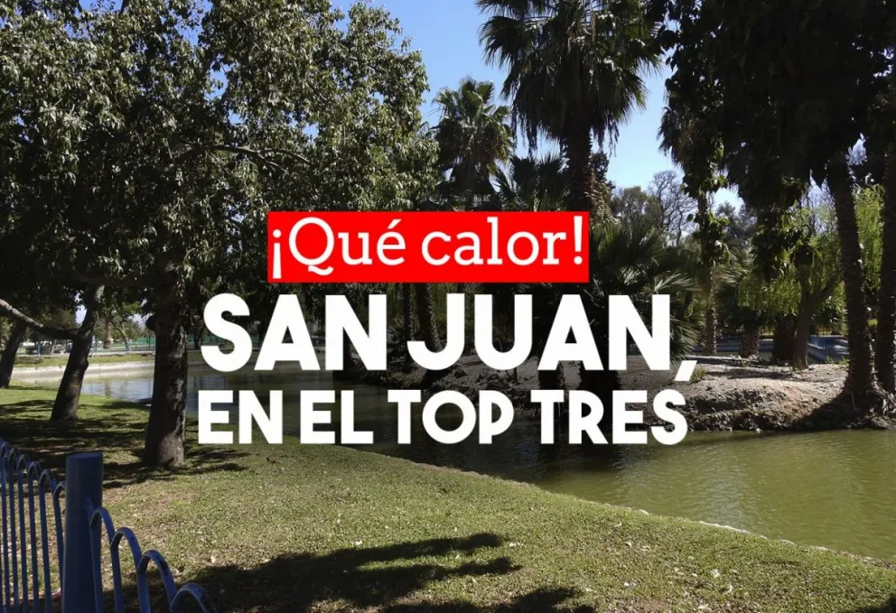 San Juan, otra vez en el top de las provincias más calientes