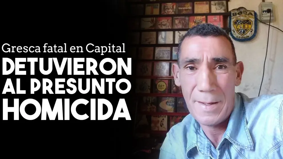Detuvieron en Bermejo al sospechoso de la muerte de un hombre en Capital